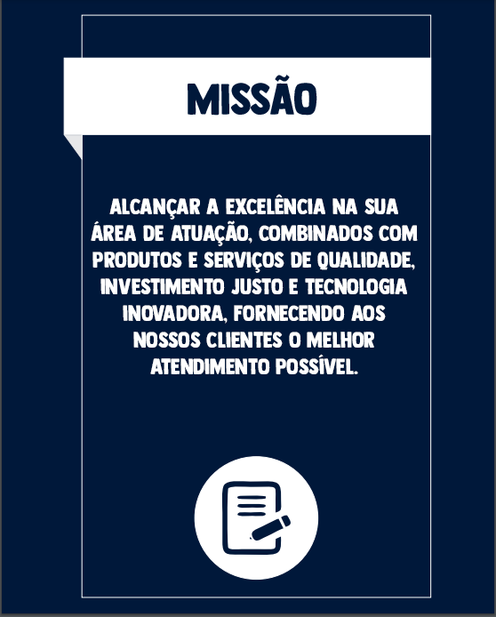 Missão da empresa